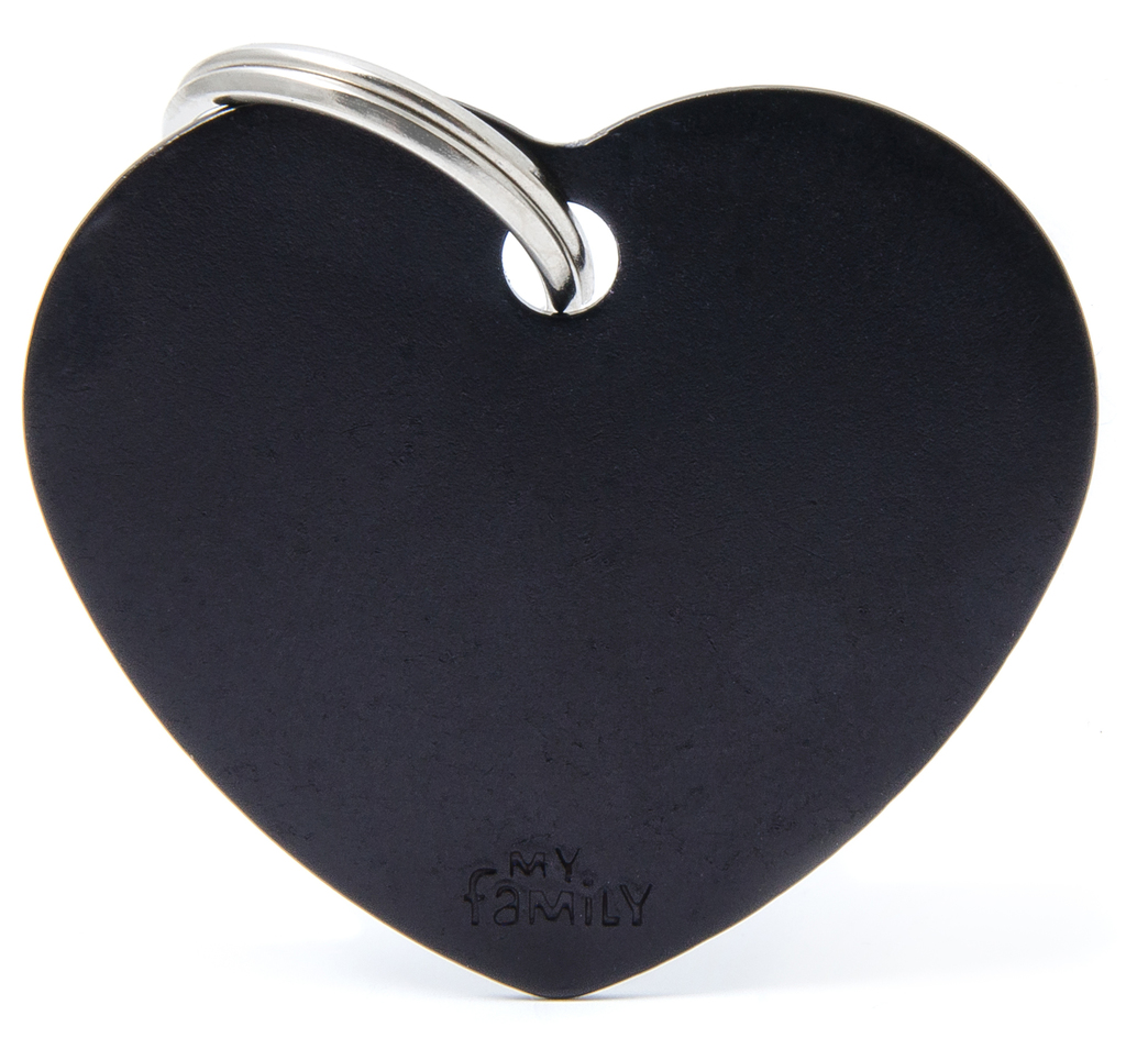 Mf Basic Heart Black PETQuarters