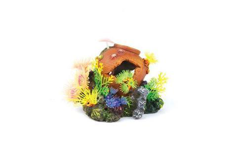 Coral With Plants And Air Small