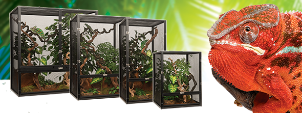 Exo Terra Screen Terrarium - Small/tall 45x45x60cm