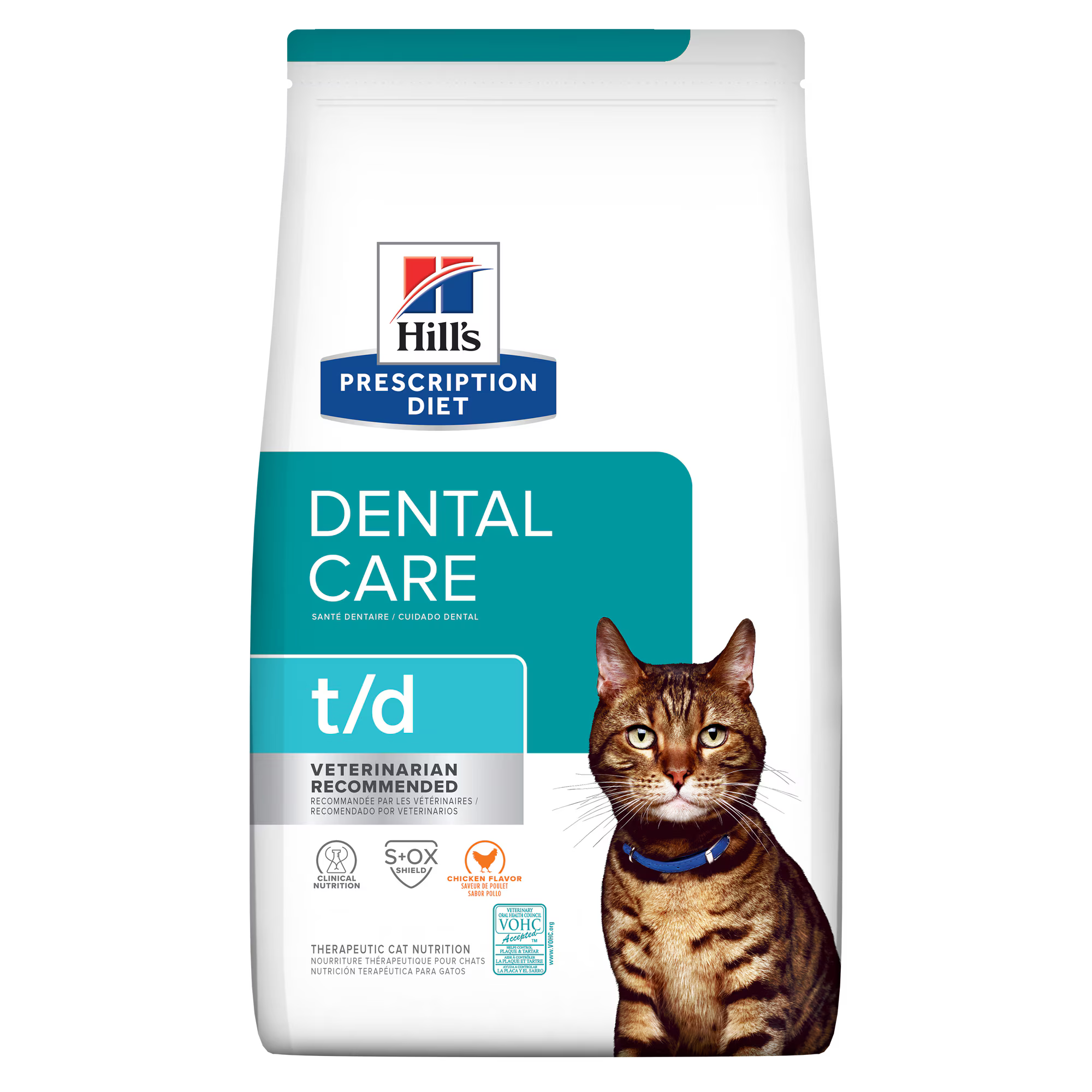 PD - Hills Prescription Diet t/d Dental Dry Cat 3kg