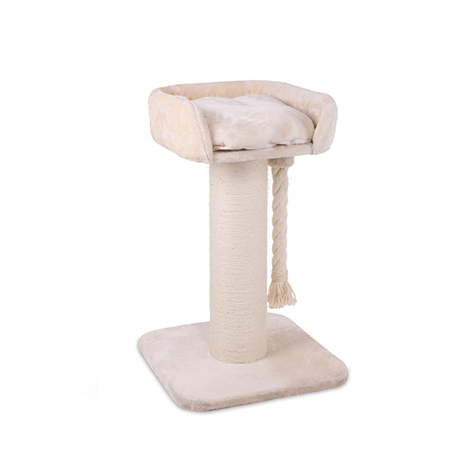 Scratcher Bed Post With Rope
