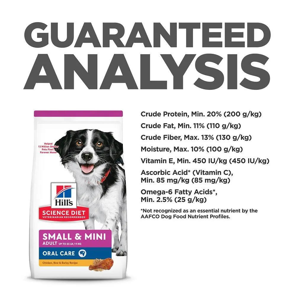 Science Diet Adult Oral Care Small & Mini