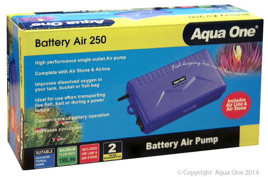 Aqua One Battery Air Pump Portable