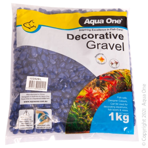 Gravel Aqua One Deep Blue 7mm