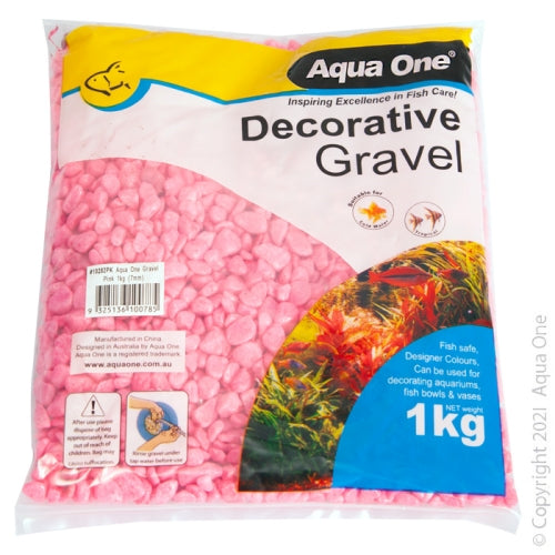 Gravel Aqua One Pink 7mm
