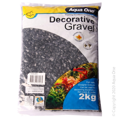 Gravel Aqua One Black 7mm