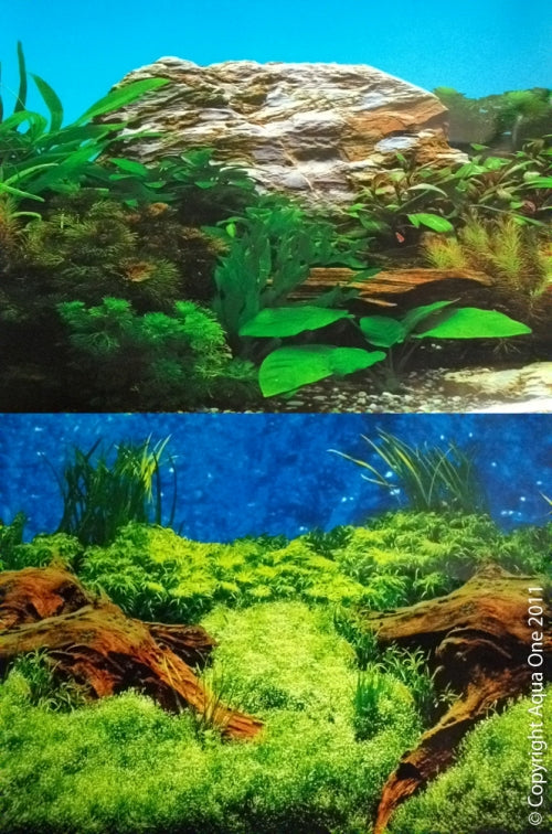 Aquarium Background Wood/Plant Pm