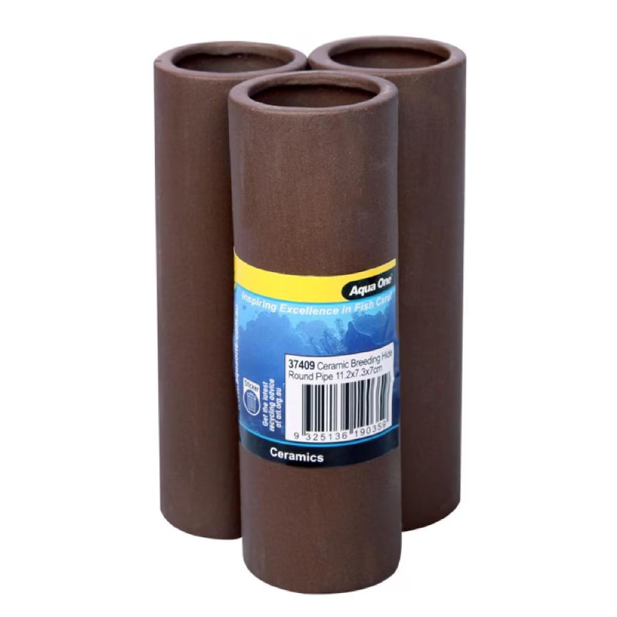 Ceramic Breeding Hide Round Pipe 11x7x7cm