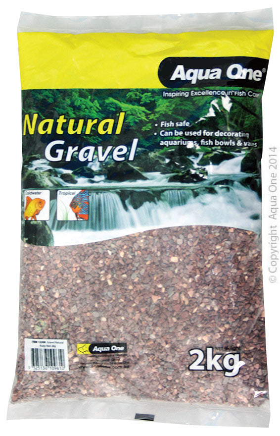 Aqua One Natural Gravel Ruby Red