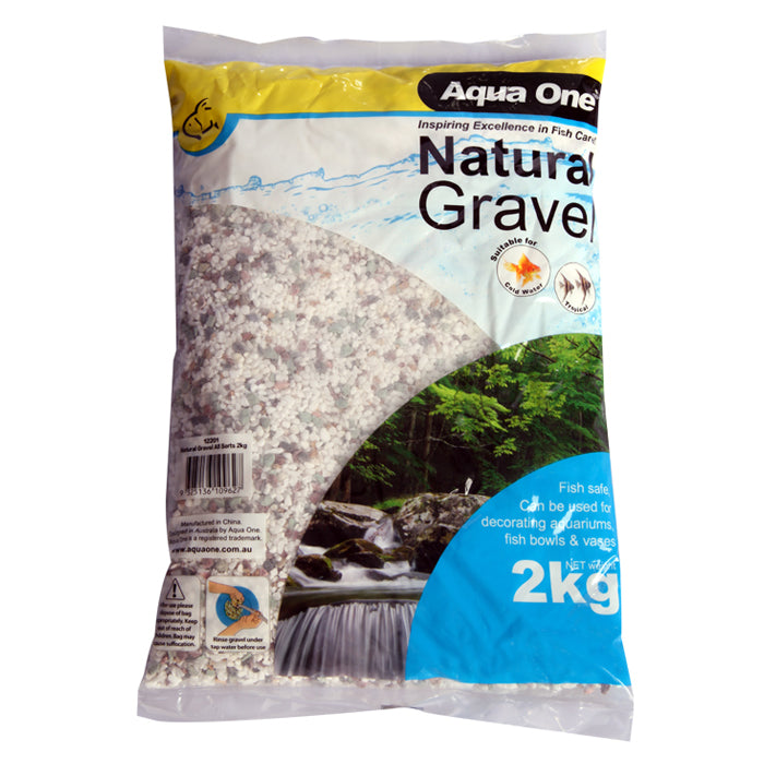 Aqua One Natural Gravel All Sorts