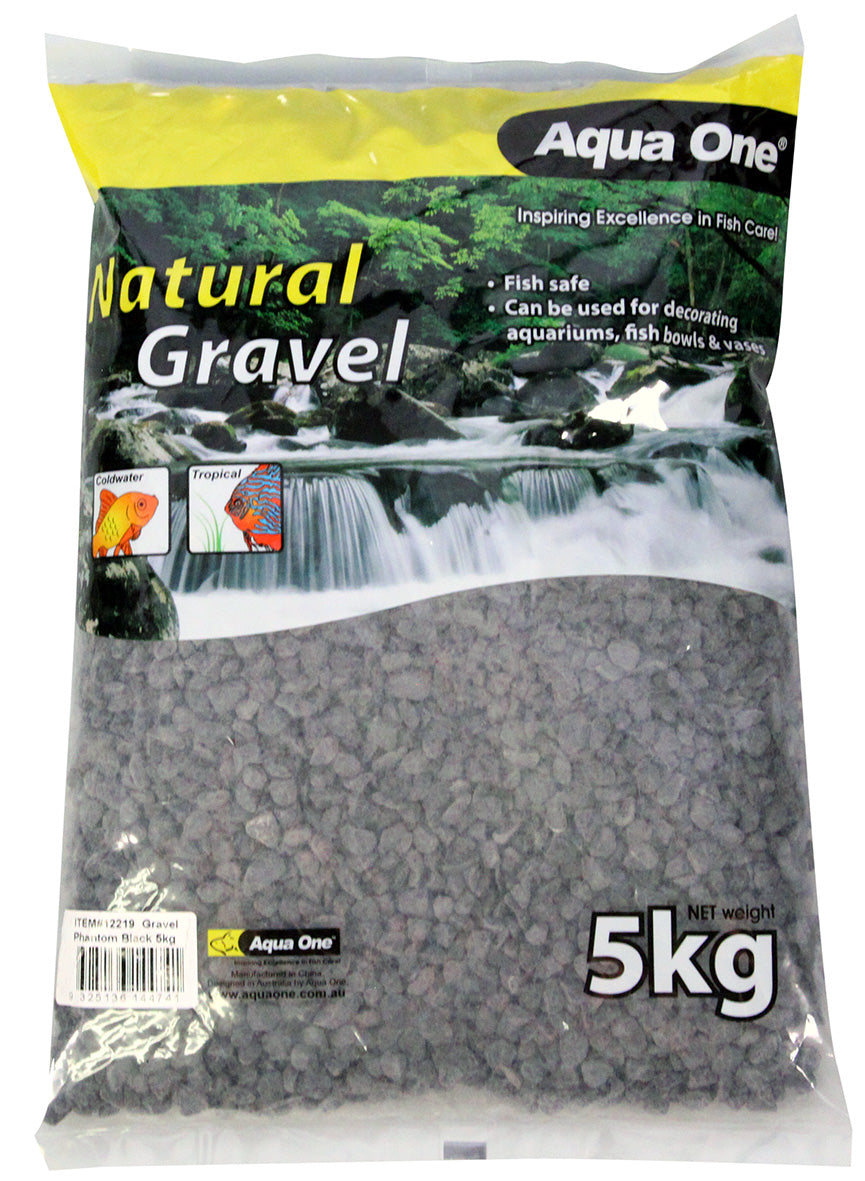 Aqua One Natural Gravel Phantom Black
