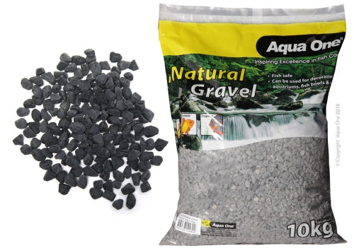 Gravel Aqua One Natural Phantom Black