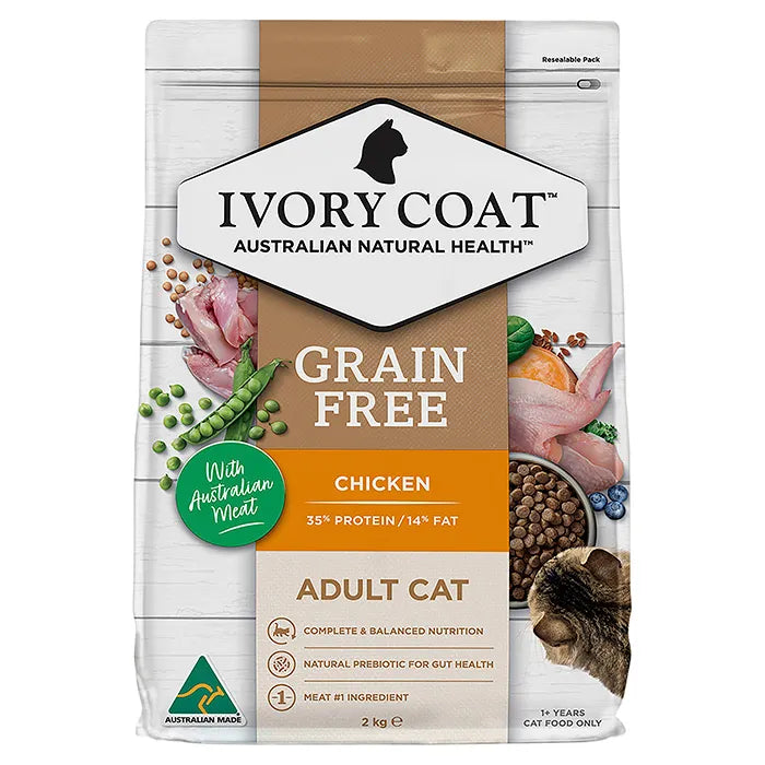 Ivory Coat Adult Cat Chicken With Coconut Oil