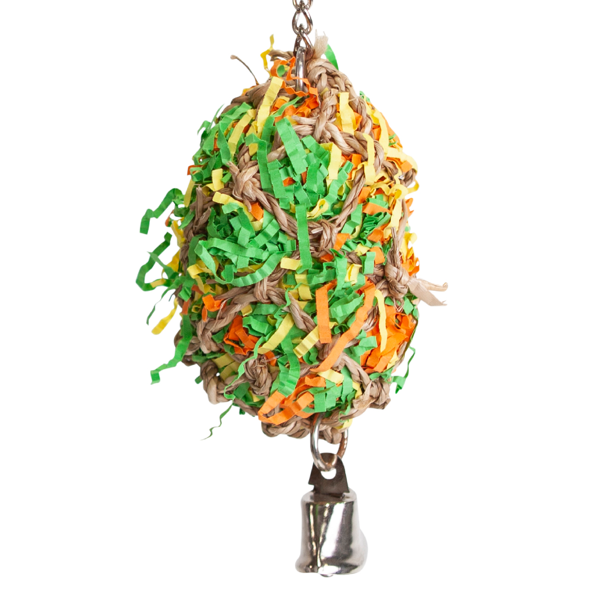 Crinkle Ball With Bell Medium