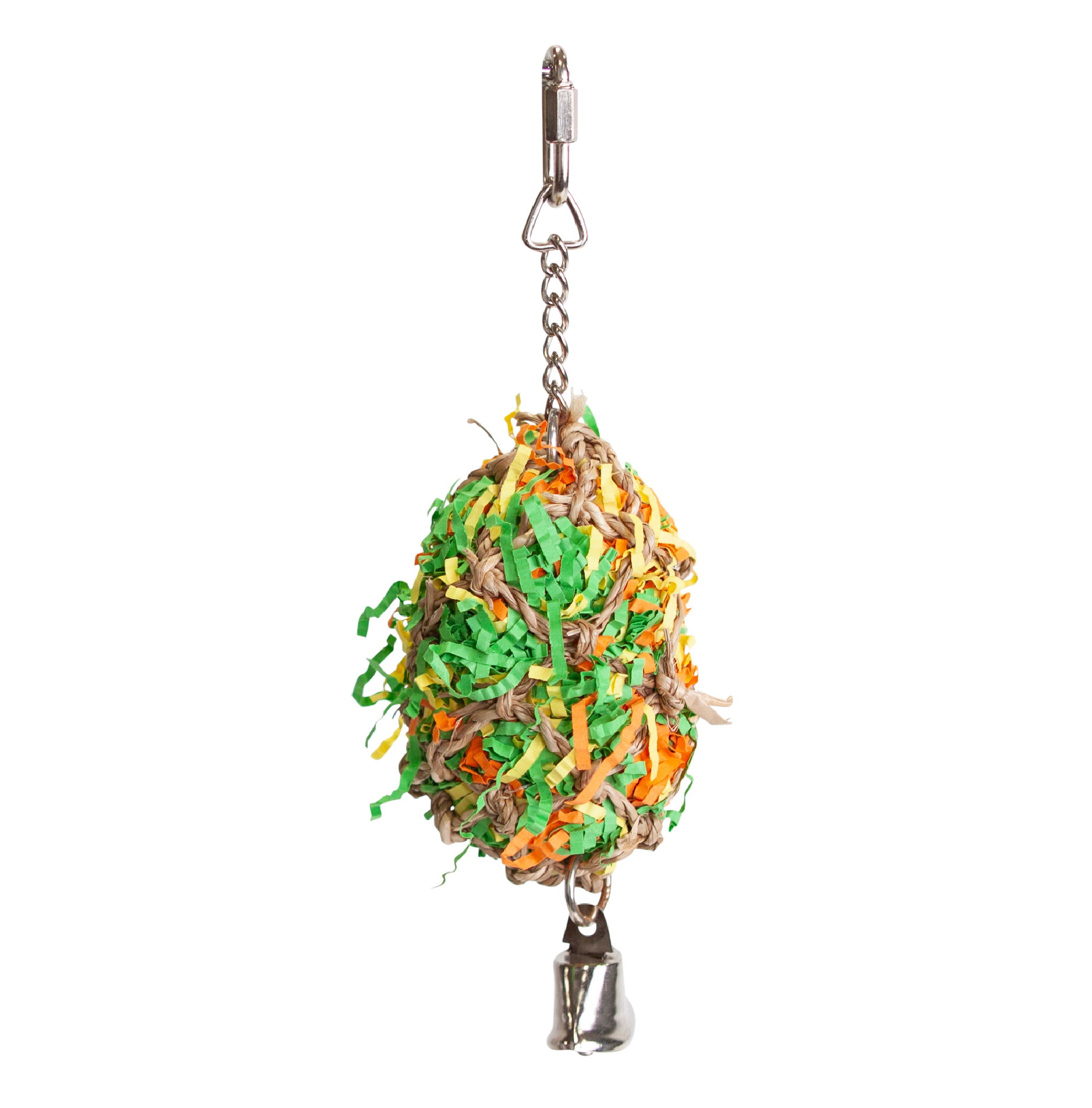 Crinkle Ball With Bell Small