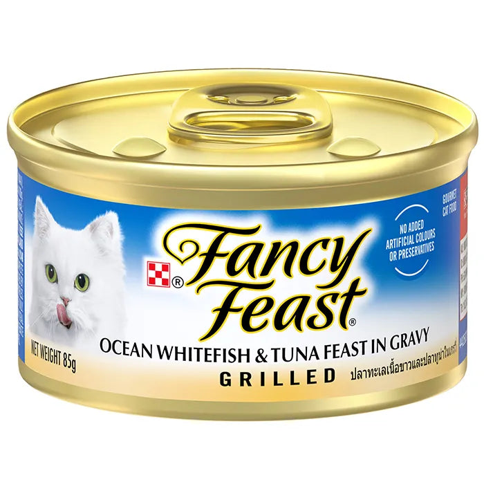 Fancy Feast 85g Grilled Whitefish