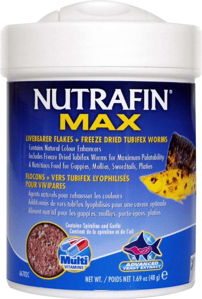 Nutrafin Max Livebearer Flakes 48g