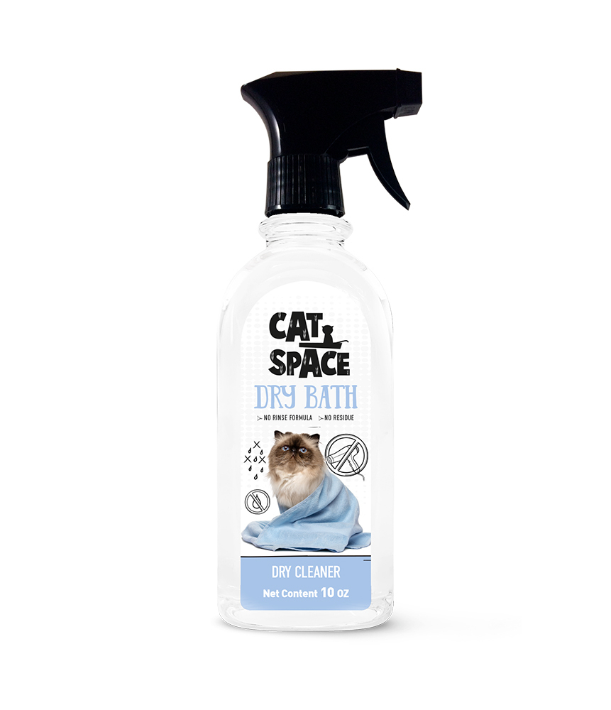 Cat Space Dry Bath Shampoo 500ml