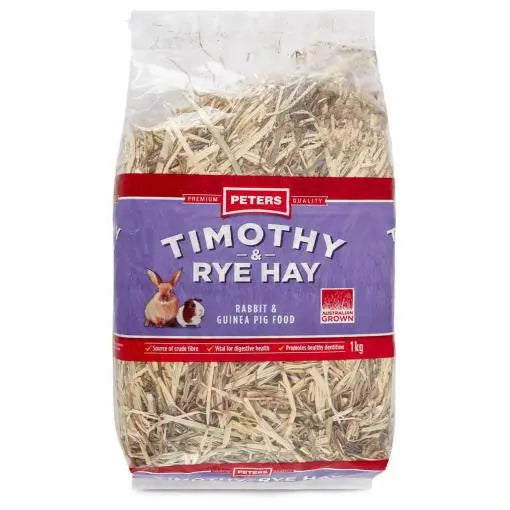 Peters Timothy & Rye Hay 1Kg