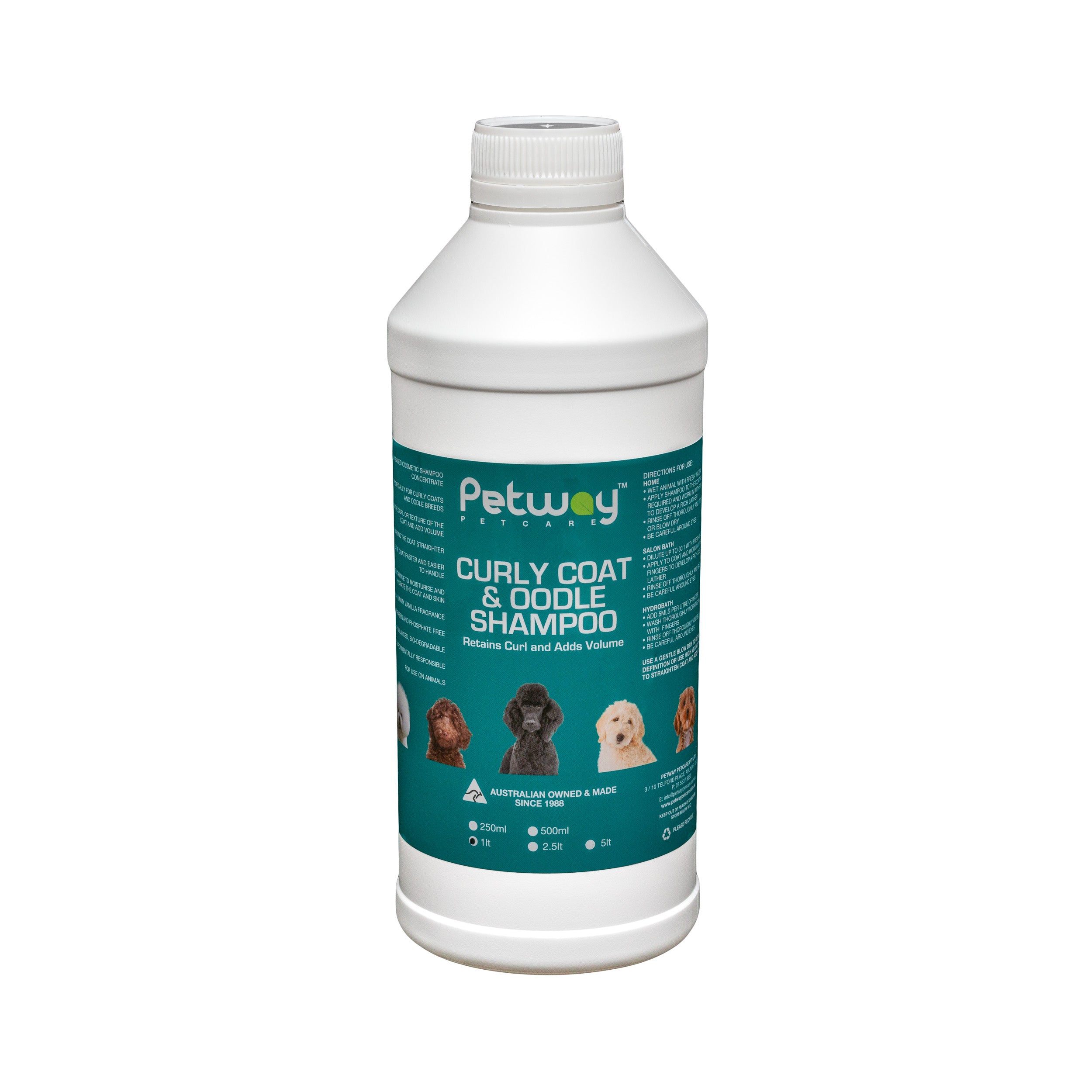Petway Curly Coat and Oodle Shampoo