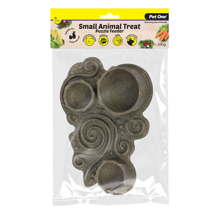 Small Animal Treat Puzzle Feeder 19x14x3cmH