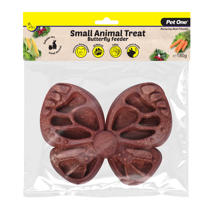 Small Animal Treat Butterfly Feeder 16.1x12.6x3.4cmH