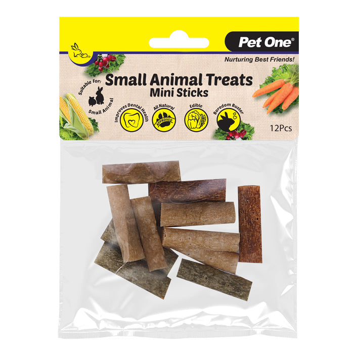 Small Animal Treat Mini Sticks 12pcs