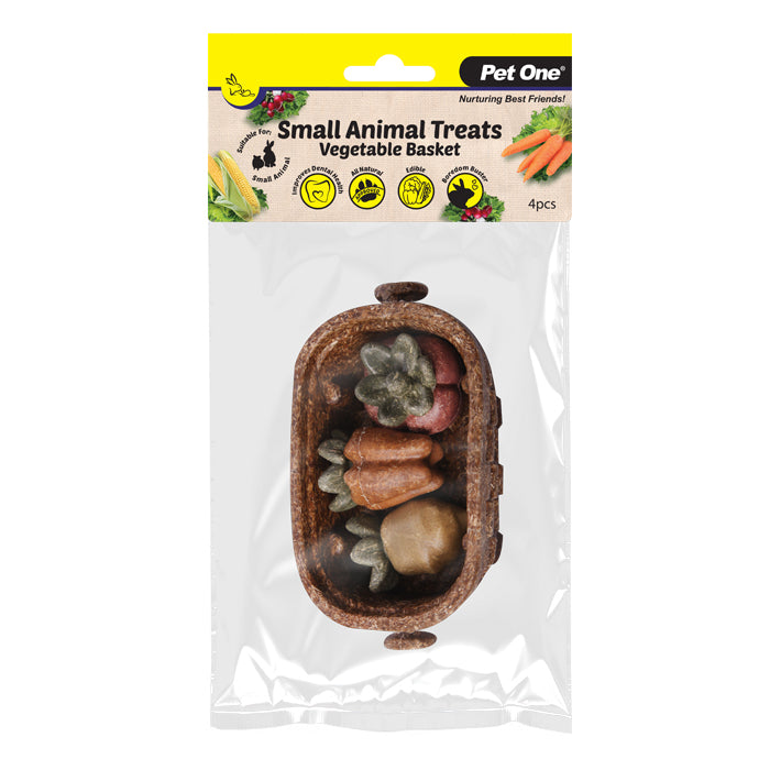 Small Animal Treat Vegetable Basket 4pcs