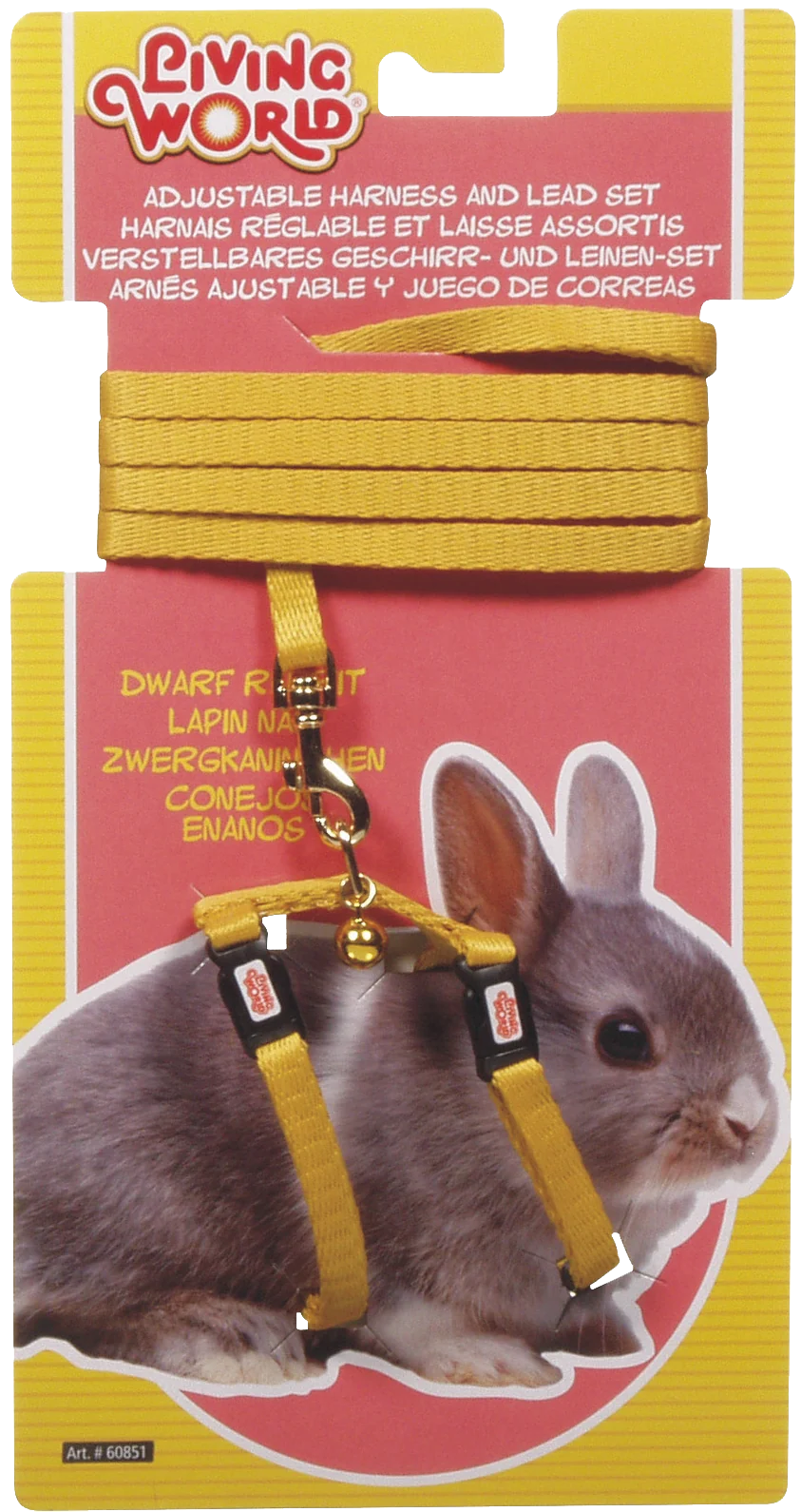 Living World Dwarf Rabbit Harness and Lead