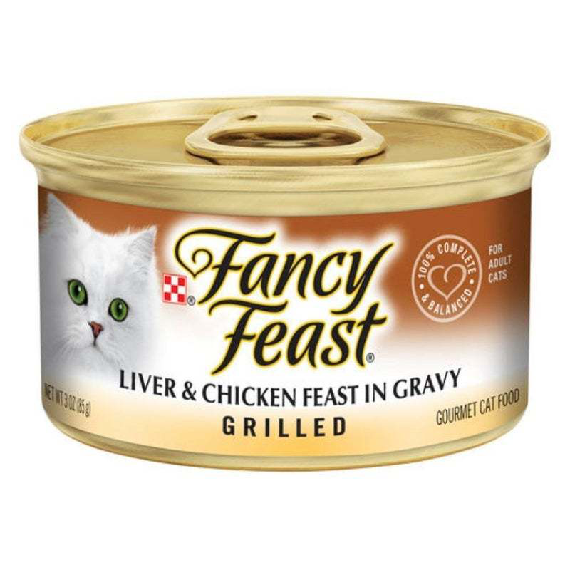 Fancy Feast 85g Grilled Chicken And Liver 24pk