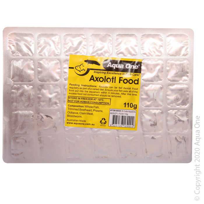 Frozen Food Aqua One Axolotl 110g