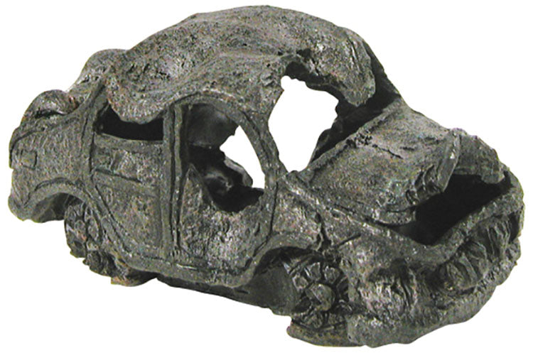 Ornament Ruined Car Sm 16x8cm