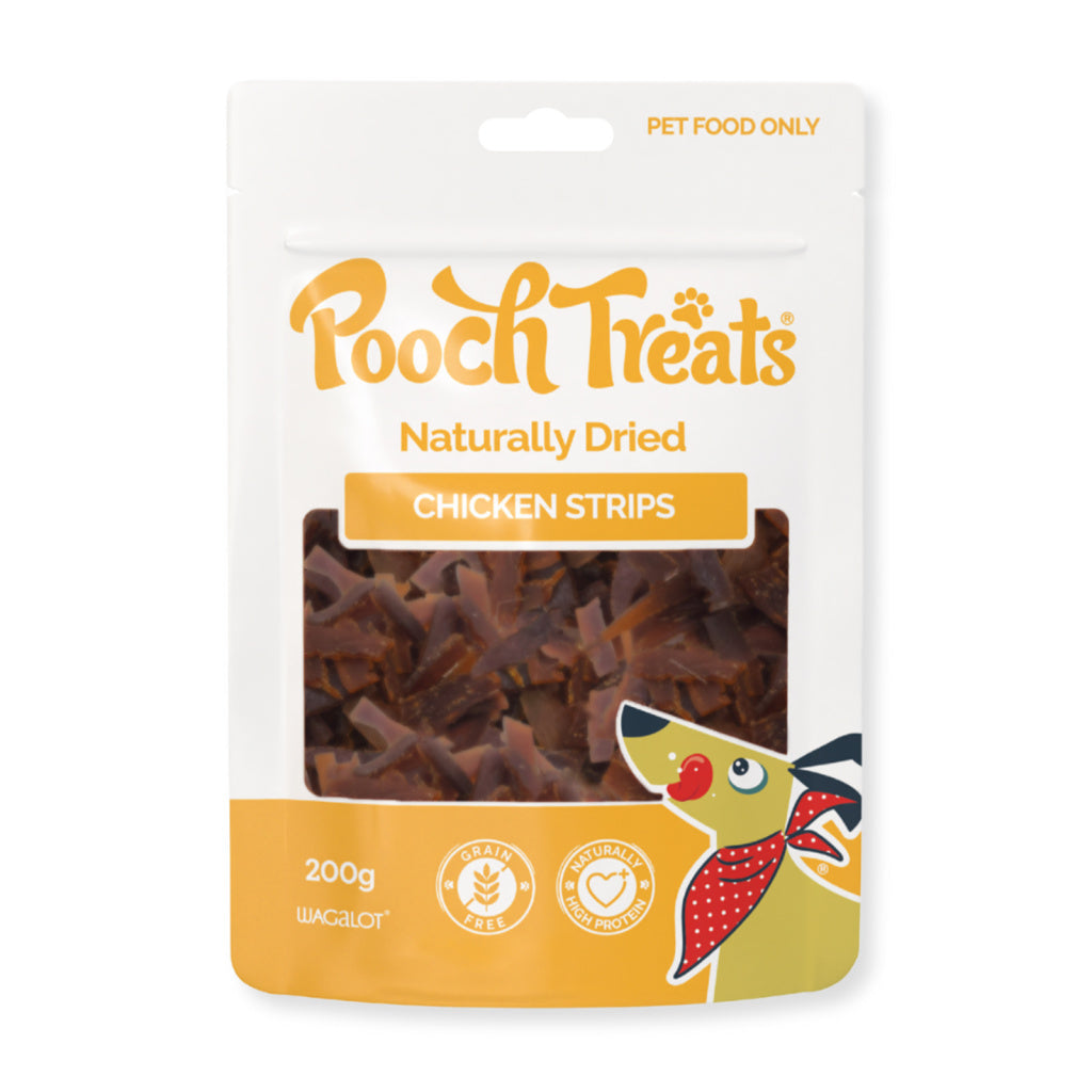 Pooch Treats Chicken Breast Strips 200g