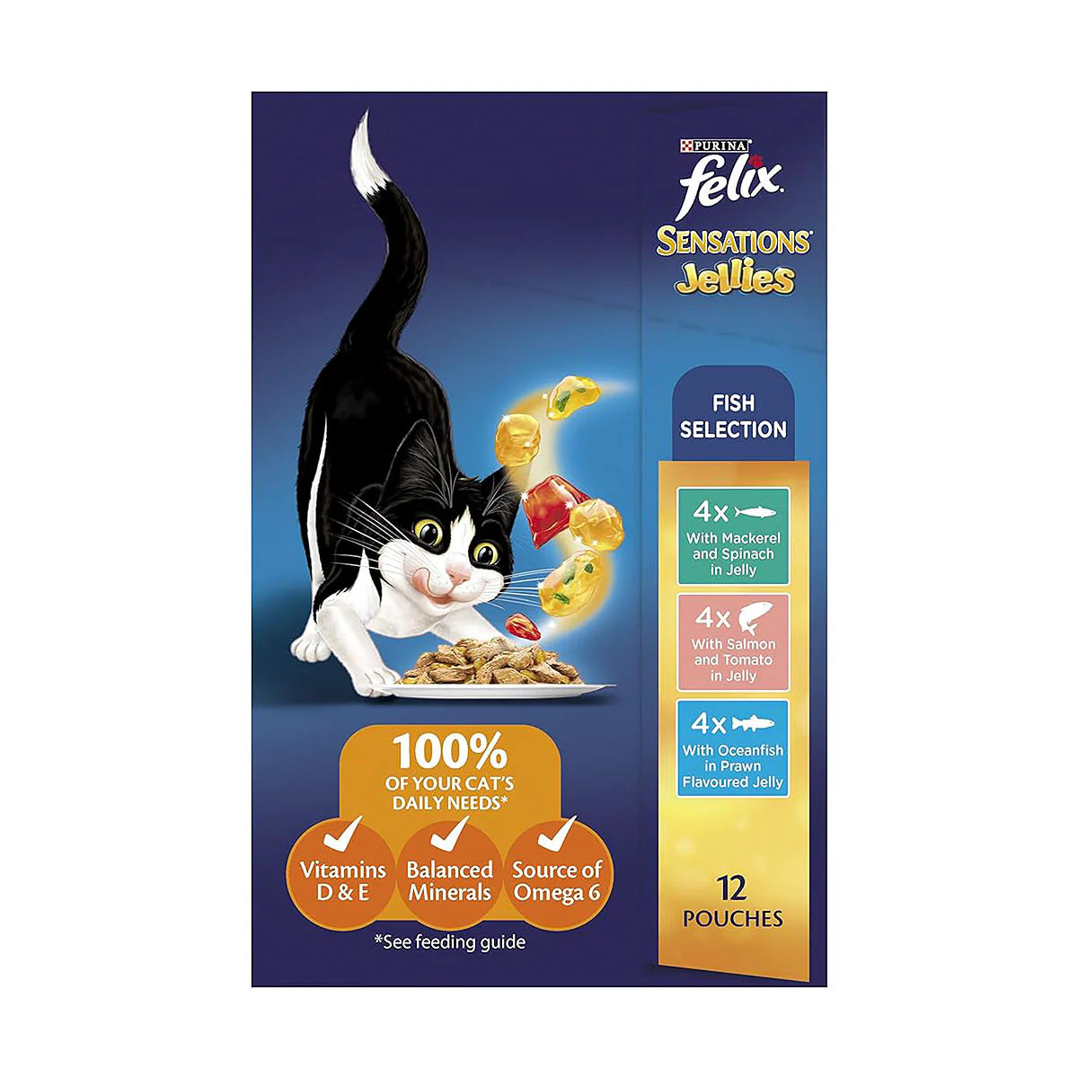 Felix Sens Fishy Selections MP 12X85G