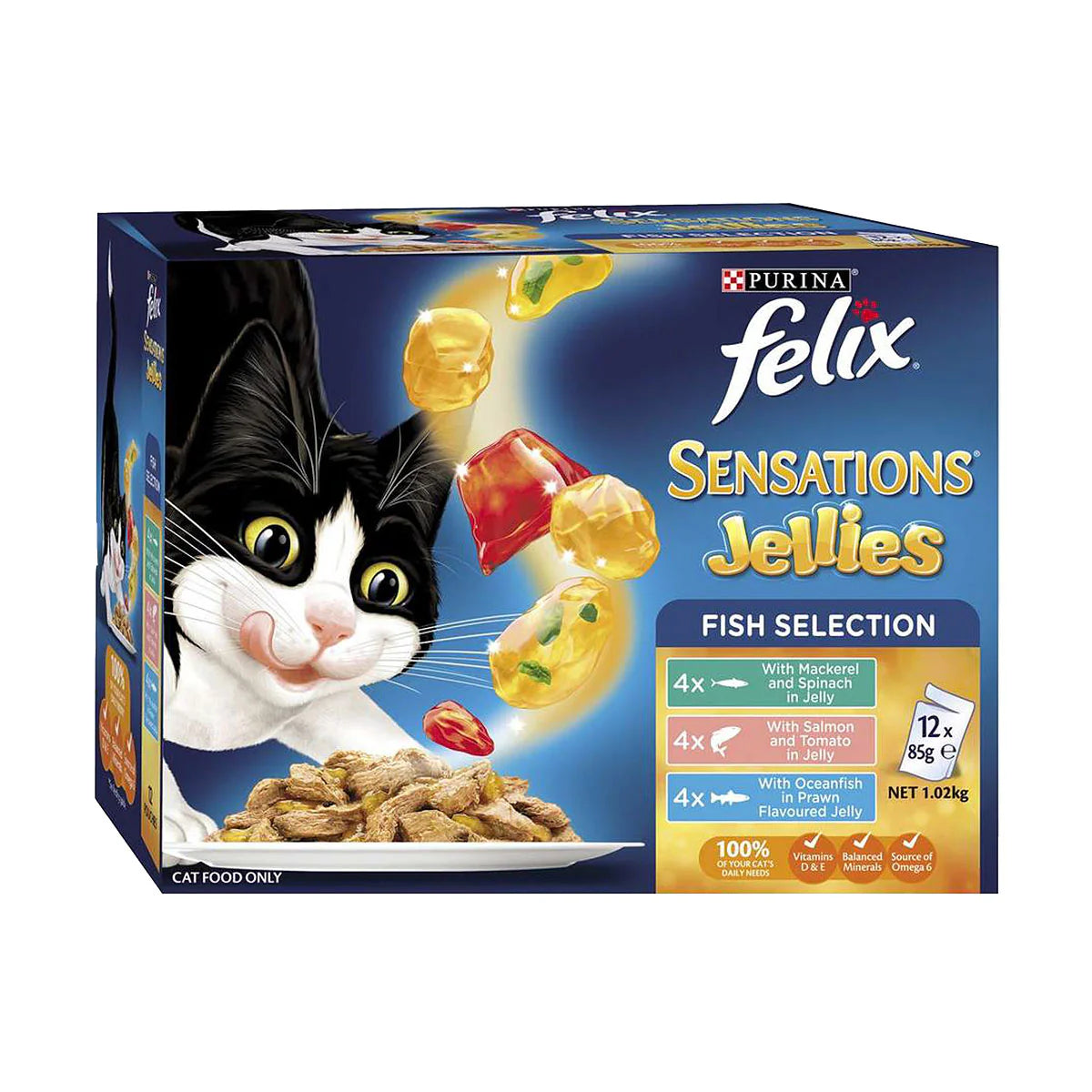 Felix Sens Fishy Selections MP 12X85G