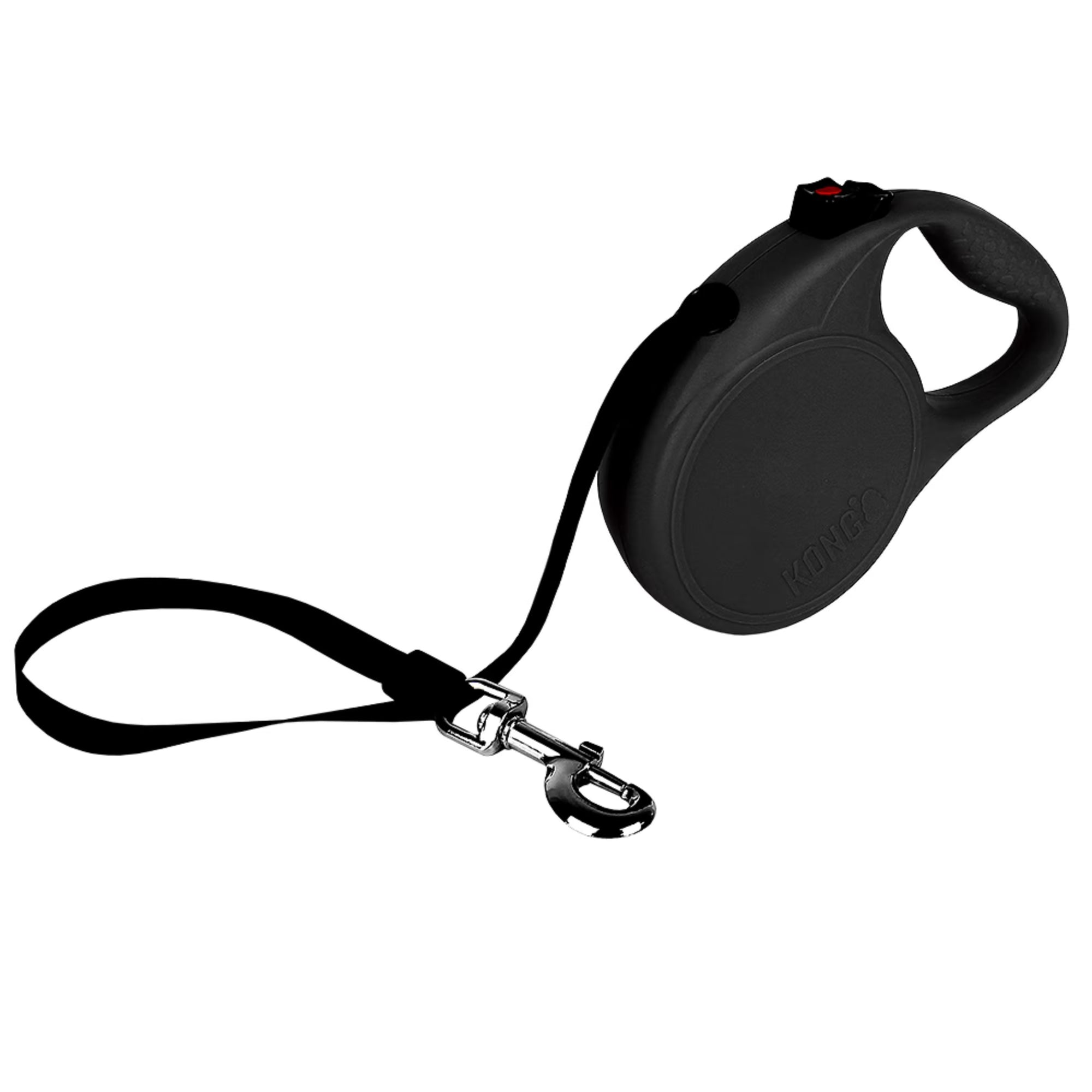 Kong Trail Retractable Leash Black