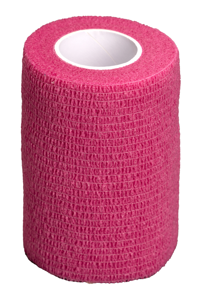 Easy-rip Cohesive Bandage Pink 7.5cm X 4.5m