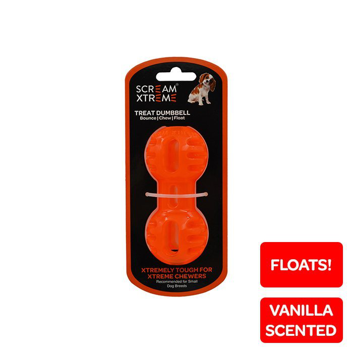 Scream Xtreme Treat Dumbbell Loud Orange Small 11.5cm