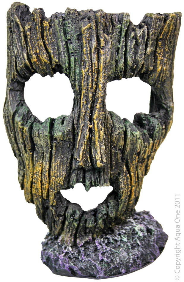 Ornament Ruined Mask Small 8x7x11cm
