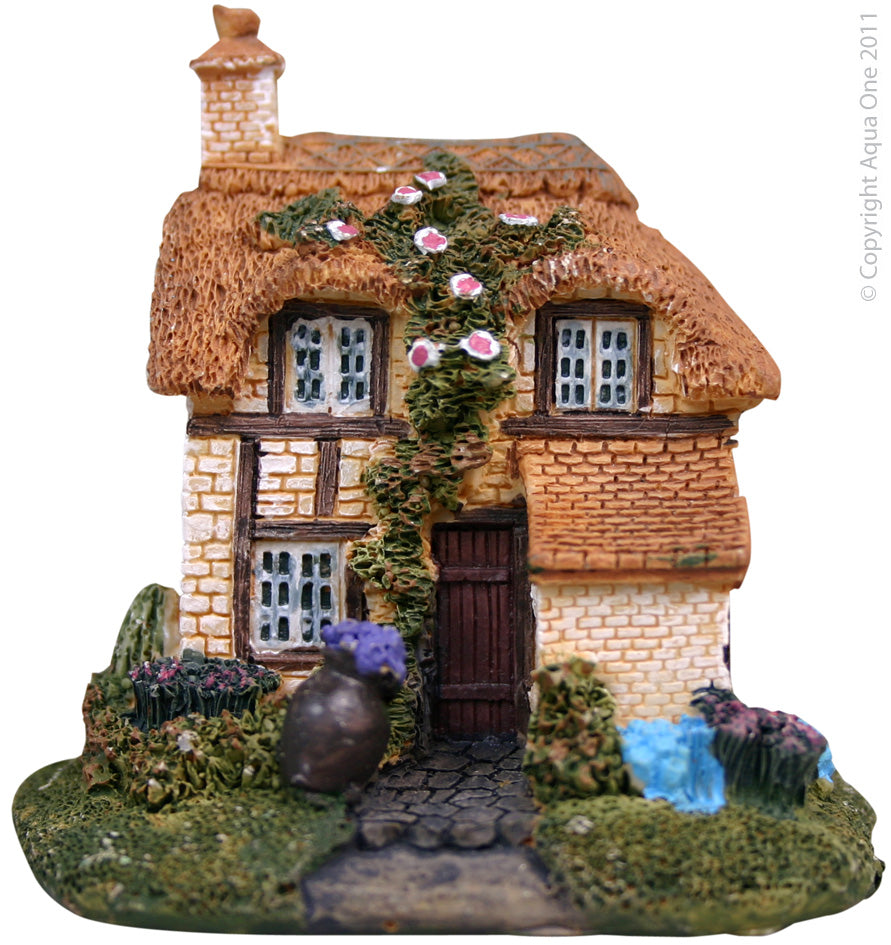 Ornament Mini Traditional Cottage 7.5lx6.8wx7cm H
