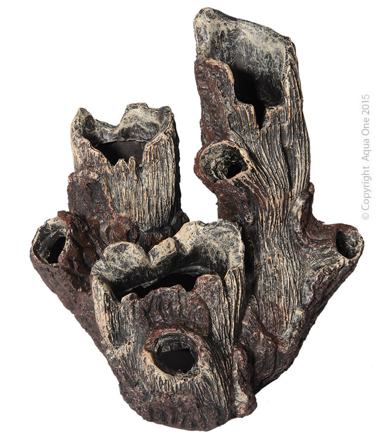 Ornament Wood With Holes Medium