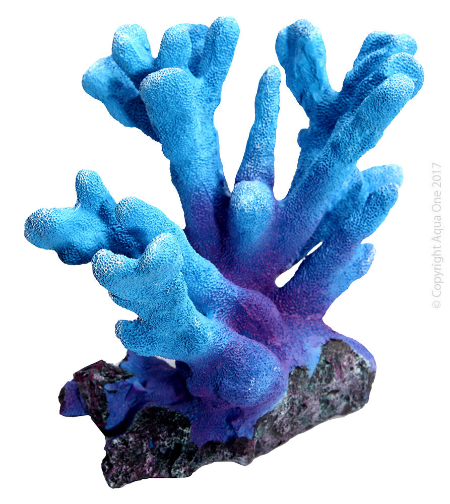 Copi Coral Bird Nest Medium Blue 18.5x12.5x16.5cm