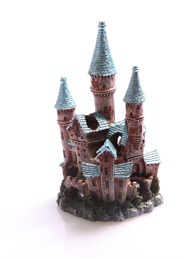 Ruined Castle Small 8cm Blue