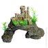 Ornament Castle On Cave Rock 25x15.5x17cmh