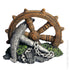 Ornament Anchor With Ship Wheel 16.5x12x14cmh