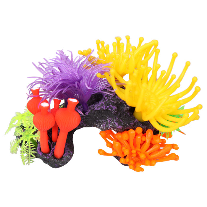 Ornament Copi Coral Rock Anemone 17x10x11cmh