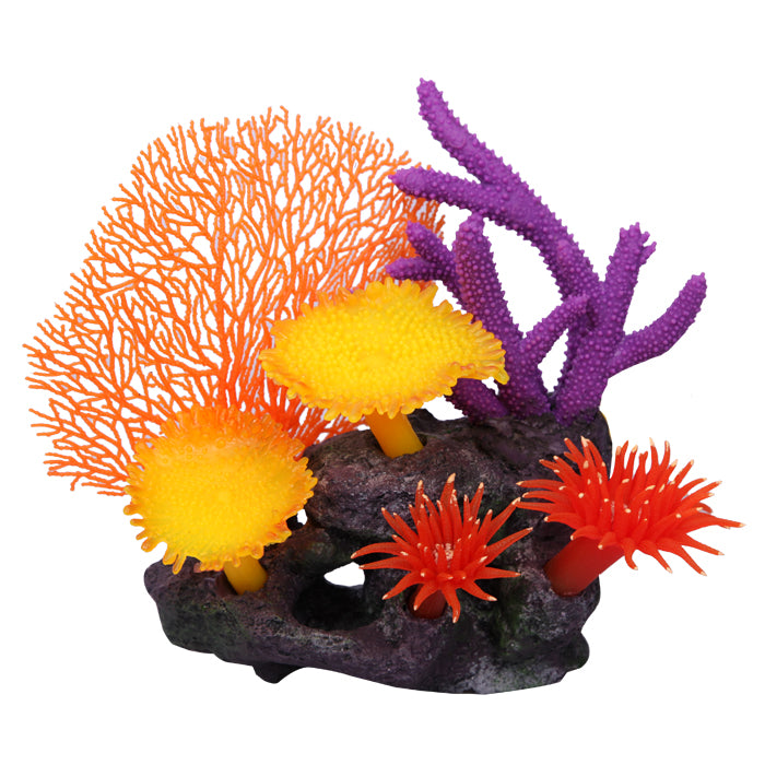 Ornament Copi Coral Multicolour Gorgonian 25x18x20cmh