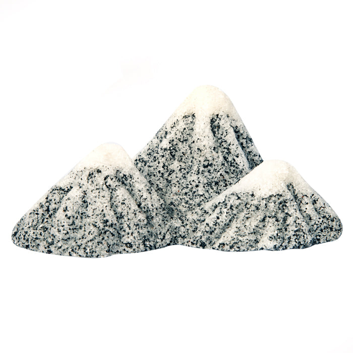 Ornament Snow Topped Mountains S 17x8.5x7.5cmh