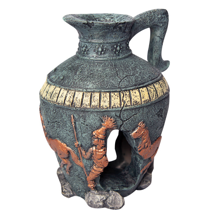 Ornament Broken Jar 9wx10.5dx14cmh