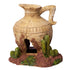 Ornament Broken Jar On Rock 12wx10.5dx13cmh